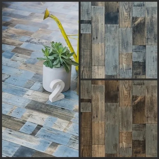 Solid Vinyl Lvt Resilient Flooring