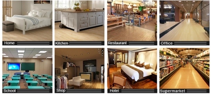 Vinyl Plastic Waterproof PVC Vinyl Laminate Flooring
