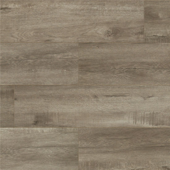 Spc Vinyl Flooring Click 5mm Texture Vinyl Tile Spc Wooven Floor for Bathroom