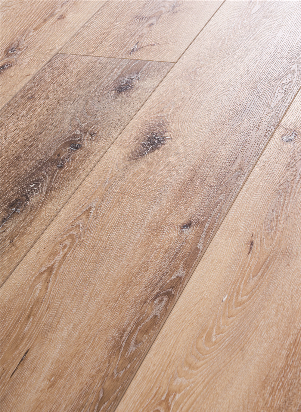 Wood Look PVC Vinyl Flooring Pink Color